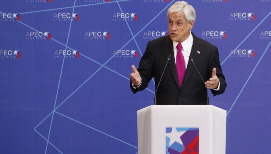 Presidente Piñera intervino en foro APEC y destacó recuperación de empleos en Chile