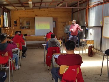 Internos de la cárcel de Valparaíso comenzaron curso para convertirse en mecánicos de mantenimiento industrial