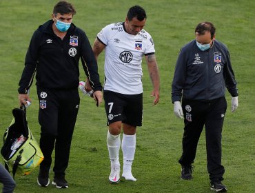 Esteban Paredes quedó descartado para el duelo entre Colo-Colo y Curicó Unido