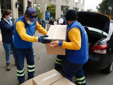 9 mil adultos mayores vulnerables de Viña del Mar recibirán alimentos y artículos sanitarios