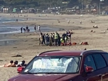 Hombre de 38 años murió ahogado en la playa El Abanico de Maitencillo