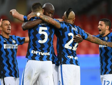 Alexis anotó y Vidal influyó en un gol en triunfo del Inter sobre el Sassuolo