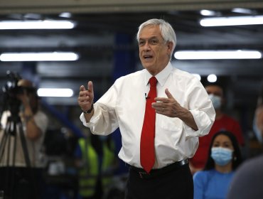 Presidente Piñera: "Estamos trabajando intensamente en poner en pie la economía"