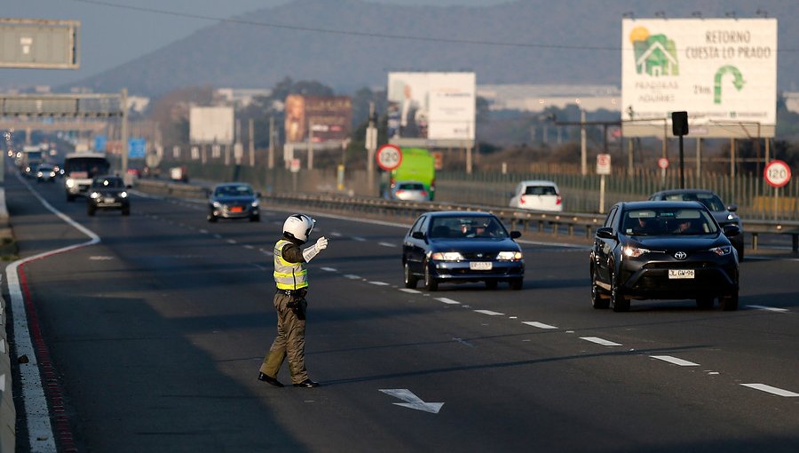 Obras Públicas da a conocer las medidas especiales para este fin de semana largo: peaje a $1.000 y vías 3x1