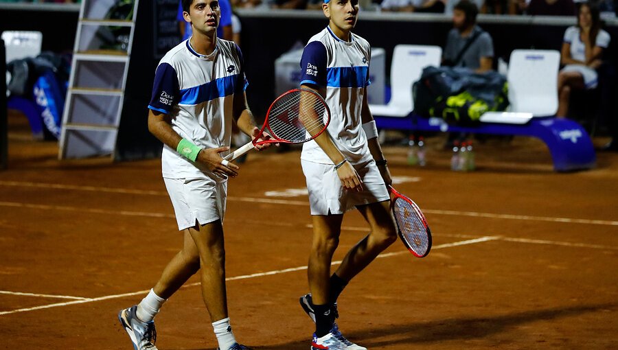 Tomás Barrios y Alejandro Tabilo cayeron en cuartos del dobles del Challenger de Campinas