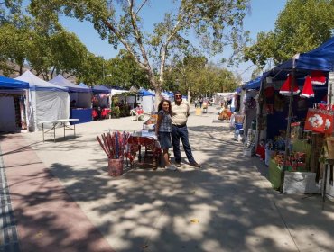 Tradicional Feria Navideña de Limache fue trasladada al estadio y bajo estrictas medidas sanitarias