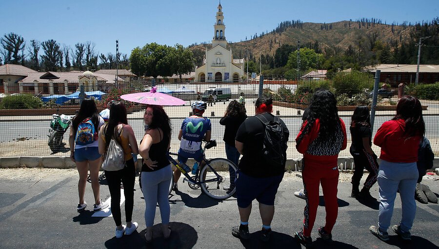 Pese a restricciones, unos 3 mil peregrinos se dieron cita en Lo Vásquez durante todo el fin de semana largo