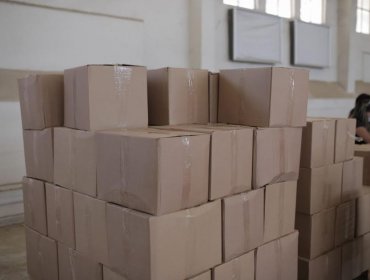 18.500 cajas de mercadería se distribuirán a familias de cada niño de establecimientos municipales de Valparaíso