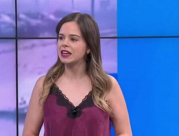 Yael Szewkis presentó y reveló el nombre de su bebé en matinal de TVN