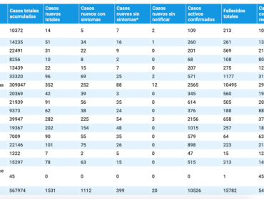 96 nuevos contagios y 571 casos activos de Covid-19 reporta la región de Valparaíso