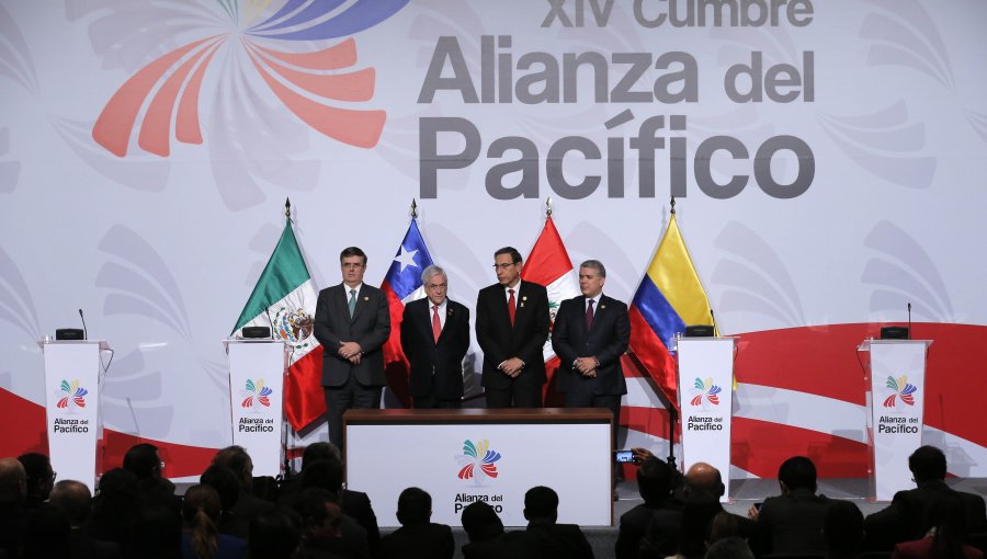 Chile entrega con "grandes logros" la presidencia de la Alianza del Pacífico