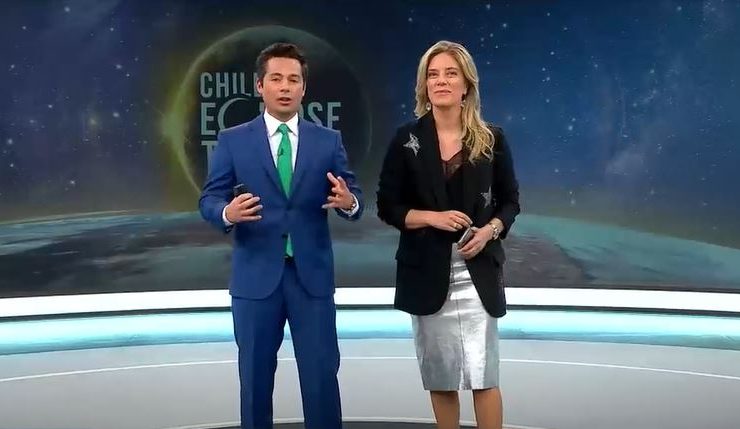 Chilevisión lideró en sintonía en cobertura especial del Eclipse Total de Sol