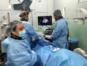 Con éxito se realizó inédito procedimiento de radiología intervencional en Hospital Pereira de Valparaíso