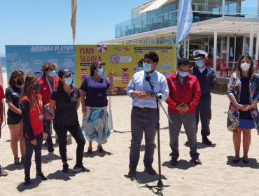 Inauguran Temporada de Playas en Viña del Mar y destacan App que permite denunciar incumplimientos sanitarios