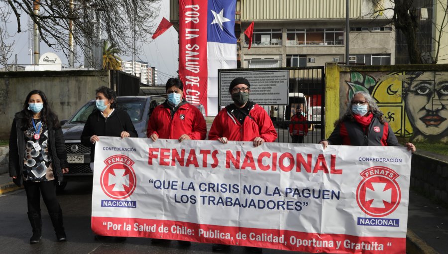 Federación de Trabajadores de la Salud denuncia falta de supervisión del Gobierno por brote en hospital Los Ángeles