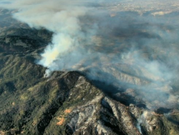 Incendio forestal en Quilpué ha sido contenido en dos de sus seis focos: 280 hectáreas consumidas y Alerta Roja