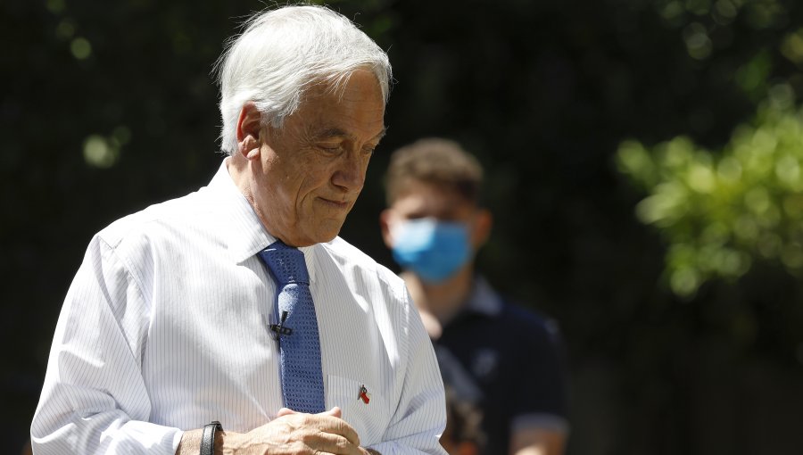 Presidente Piñera descarta renunciar y desestima baja aprobación en las encuestas