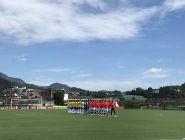 La Roja sub-20 empató con Brasil y terminó segunda en cuadrangular amistoso