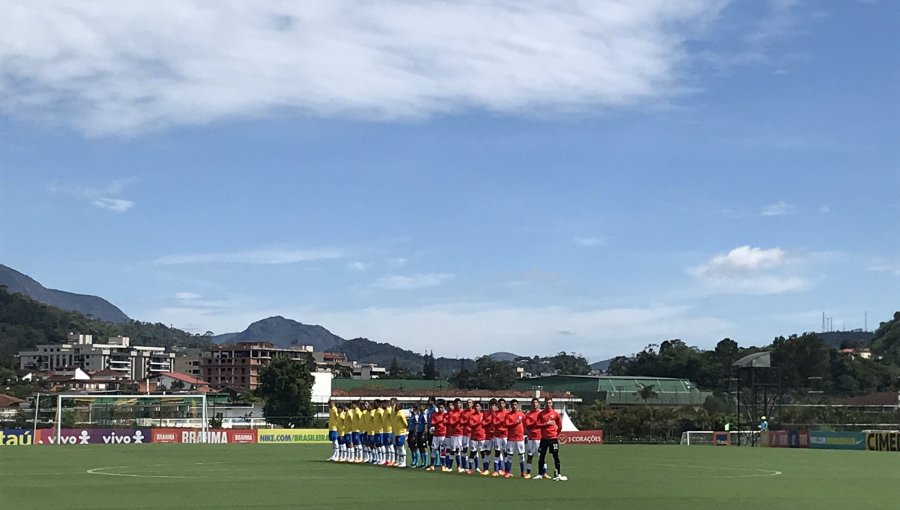 La Roja sub-20 empató con Brasil y terminó segunda en cuadrangular amistoso