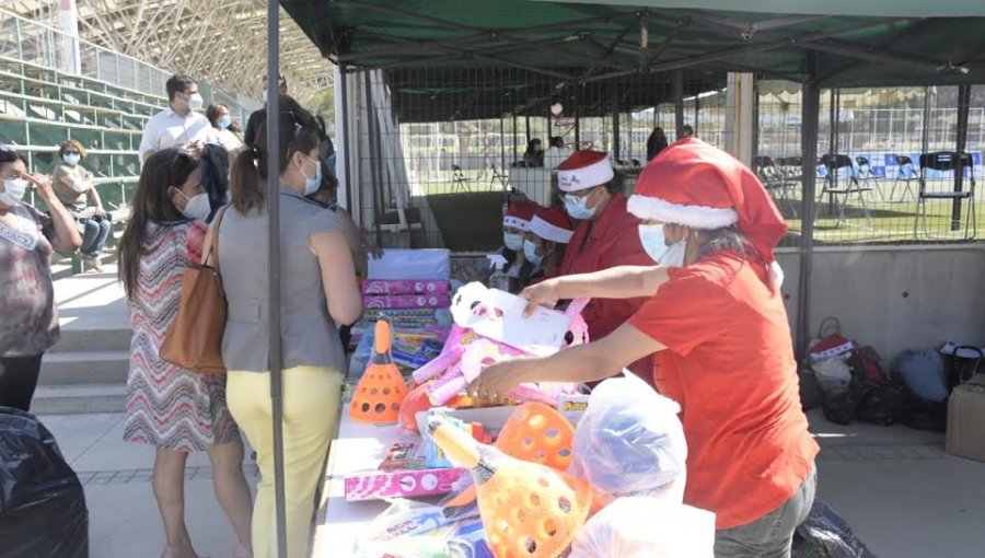 12.500 juguetes entregó la Municipalidad de Villa Alemana a niños de la comuna