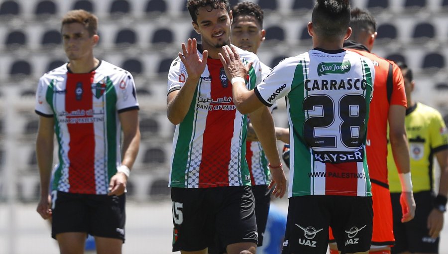 Palestino derrotó a Audax Italiano y se acerca a zona de Copa Sudamericana