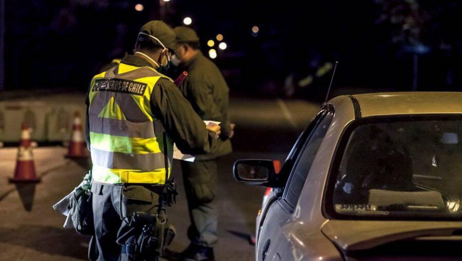 585 personas fueron detenidas por no respetar el toque de queda a nivel país