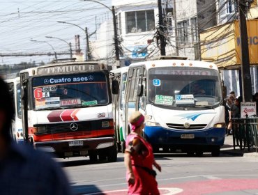 Multa de 731 millones de pesos a líneas de buses de Temuco y Padre Las Casas por colusión