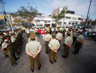 4.500 carabineros se desplegarán en todo el territorio nacional durante el «Plan Navidad»