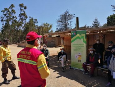 Conaf Valparaíso refuerza llamado a prevenir incendios forestales en Navidad y Año Nuevo