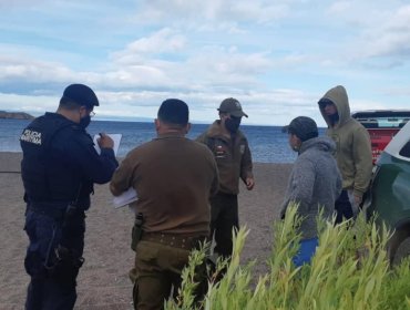 Intensa búsqueda de joven kayakista que se volcó en el lago General Carrera