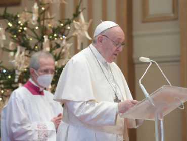 Papa Francisco dio su bendición de Navidad pidiendo por Chile para que supere "reciente tensiones sociales"