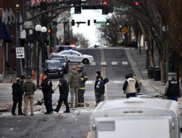 Tres lesionados deja fuerte explosión que sacudió al centro de Nashville, en Estados Unidos