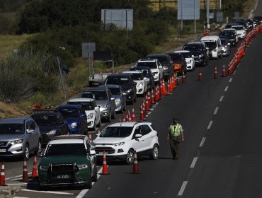 Balance de fin de semana: 15 fallecidos y 6.500 vehículos devueltos a la región Metropolitana