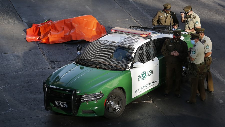 Ciclista muere en la vía pública por camión que lo impactó en Pudahuel