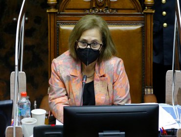 Presidenta del Senado dijo "valorar muchísimo" el proyecto del Gobierno contra el crimen organizado