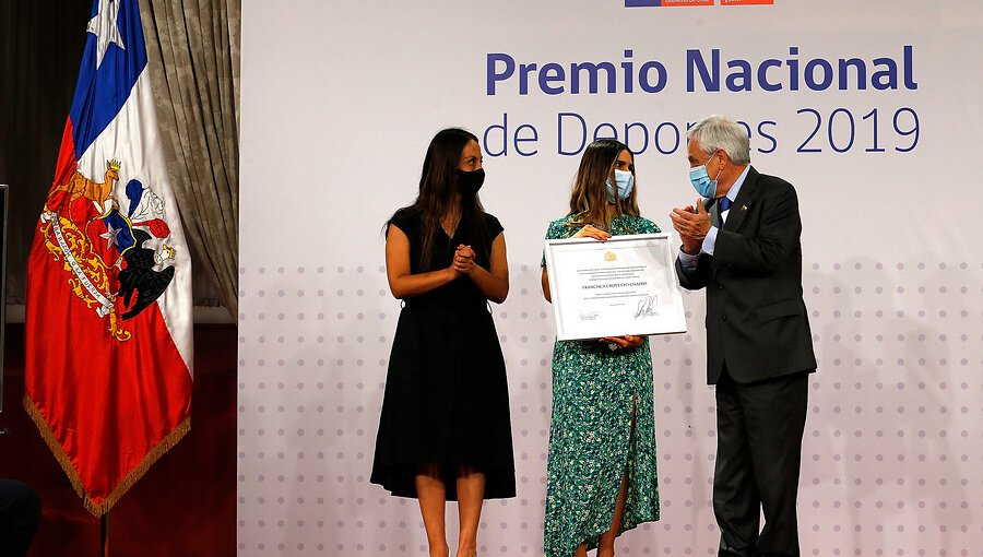 Francisca Crovetto fue galardonada con el Premio Nacional del Deporte