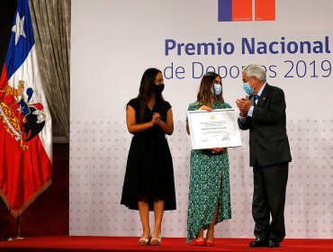 Francisca Crovetto fue galardonada con el Premio Nacional del Deporte