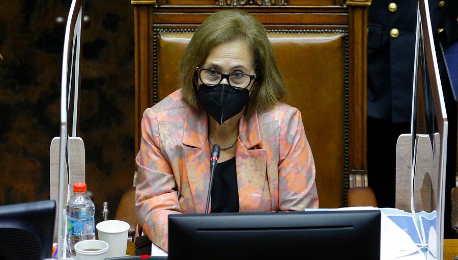 Presidenta del Senado dijo "valorar muchísimo" el proyecto del Gobierno contra el crimen organizado