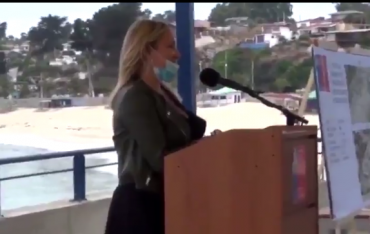 Diputada María José Hoffmann fue víctima de funa en la caleta de pescadores de El Quisco