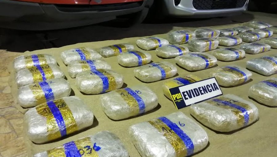 Banda de extranjeros dedicada al narcotráfico fue detenida por la PDI La Calera en Pudahuel