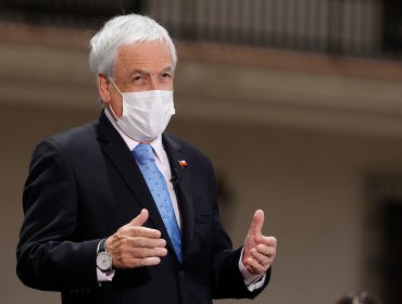 Presidente Piñera reconoce que el 2020 "no fue el año que imaginamos", pero asegura que el 2021 "va a ser un buen año para Chile"