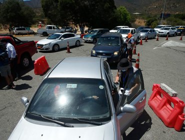 Más de 15 mil vehículos han sido devueltos a la región Metropolitana desde cordones sanitarios