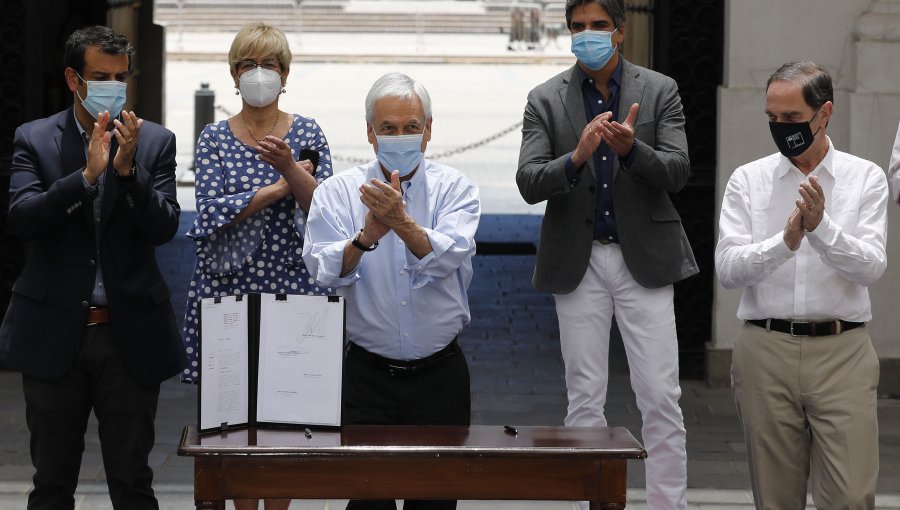 Presidente Piñera firma proyecto que busca crear la "Defensoría de Víctimas de Delitos"