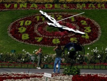 Viña del Mar vuelve a contar con uno de sus principales íconos turísticos: el Reloj de Flores