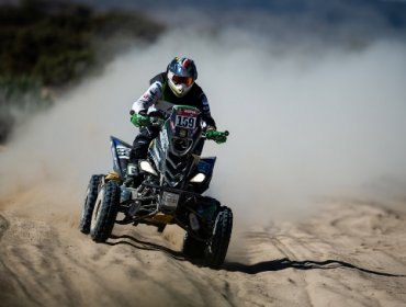 Giovanni Enrico se mantiene segundo en quads y recorta distancia en Rally Dakar