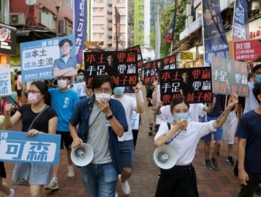 Unos 50 legisladores y activistas fueron detenidos en Hong Kong bajo la polémica ley de seguridad aprobada por China