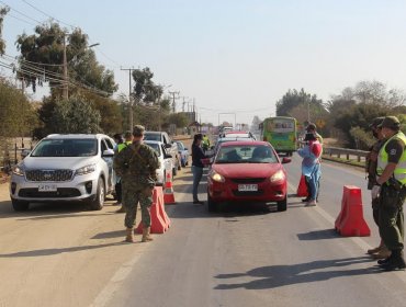 Anuncian controles y patrullajes durante el fin de semana de confinamiento en La Ligua