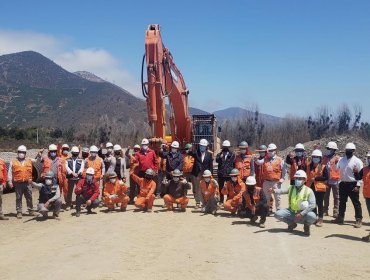 Comenzaron obras de conducción en Hijuelas que optimizarán recarga del embalse Los Aromos