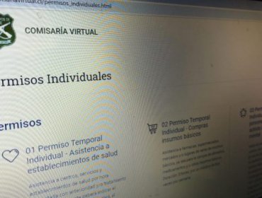 Comisaría Virtual entregó otros 54.145 permisos de vacaciones en últimas 24 hrs