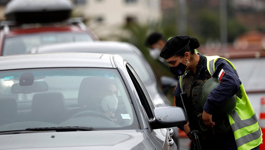 25 detenidos por infringir norma sanitaria deja primer fin de semana en confinamiento en La Ligua